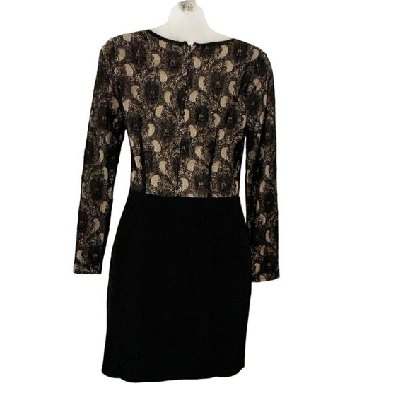 Dress The Population Chante Black Lace Mini Dress Cocktail Sexy size S New - Picture 5 of 8
